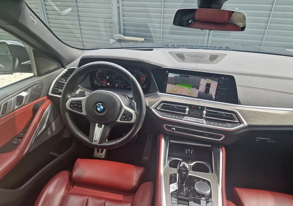 BMW X6 cena 309960 przebieg: 75000, rok produkcji 2020 z Dąbrowa Białostocka małe 172